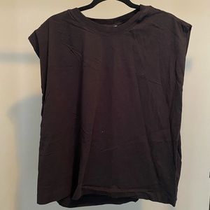H&M Black Muscle Tee